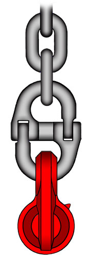 WLL12 Ton Lug with chain connector