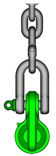WLL 8.5 Ton Lug with Dee Shackle