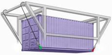 Outboard tensile  forces on botton side rails