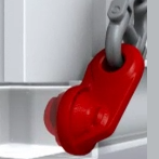 Side view of left lug